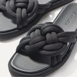 NWOT Rothy’s The Summer Sandal - Black, Size 11.5